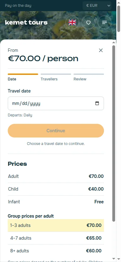 Booking